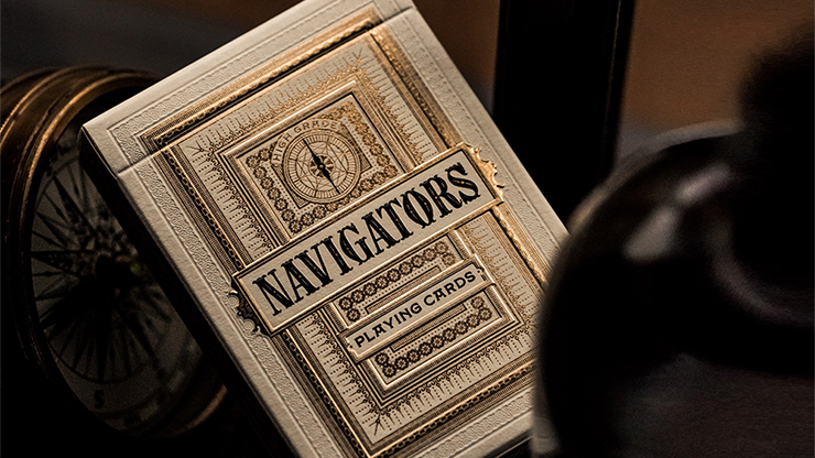thumbnail image 2 of Large Playing Cards SOLOMAGIA Navigators Playing Cards By Theory11 Gold Playing Cards 2 of 9
